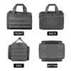 WINCENT Tactical Gun Range Bag for Handguns and Ammo, Shooting Duffle Range Pistol Bag with Magazine Slots Multiple Compartments, Black view 2