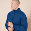 Amazon Essentials Men's Long-Sleeve Quarter-Zip Pullover Fleece Sweatshirt, Teal Blue, Large view 4