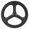 Superteam Tri-Spoke Wheelset 700c Clincher 70mm Disc Brake Road Bike 3 Spoke Wheels (Wheelset, Center-Lock) view 4