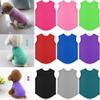 8 Pieces Dog Shirts Pet Puppy Blank Clothes Apparel Summer Soft Dog T-Shirt Breathable Dog Plain Vest Shirts Cotton Puppy Clothes Outfit for Dogs Cats Puppy Pet, Pet Basic Clothes (Small) view 1
