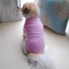 8 Pieces Dog Shirts Pet Puppy Blank Clothes Apparel Summer Soft Dog T-Shirt Breathable Dog Plain Vest Shirts Cotton Puppy Clothes Outfit for Dogs Cats Puppy Pet, Pet Basic Clothes (Small) view 3