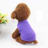 8 Pieces Dog Shirts Pet Puppy Blank Clothes Apparel Summer Soft Dog T-Shirt Breathable Dog Plain Vest Shirts Cotton Puppy Clothes Outfit for Dogs Cats Puppy Pet, Pet Basic Clothes (Small) view 4