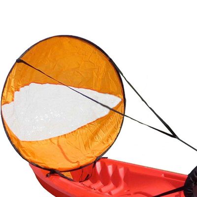 Kayak Sail,Downwind,Kayak Canopy,Kayak Wind Sail Kit, PVC Downwind Wind Paddle Popup Board with Transparent Window Folding Sailboat Accessories for Kayak Canoes Inflatables Boats