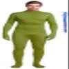 Full Bodysuit With Zipper Helper Unisex Adult Costume Without Hood Spandex Stretch Zentai Unitard Body Suit (Olive Green, X-Large) view 1