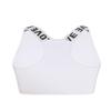 winying Kids Girls Wireless Yoga Sports Bras Child Fitness Cotton Crop Tops Vest Running Training Bra White 4 view 2