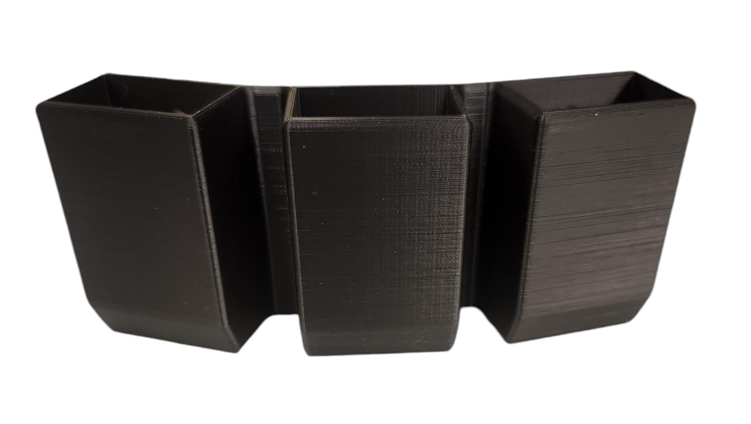 Triple Magazine Pouch (OWB) for Glock 19,17,22,23,27,34,35,26; 9mm and .40 Cal (Double Stack) Magazines, 3 in a Row, Adjustable Belt Loops fit: 1.5 inch, 1.75 inch, and 2 inch Belts