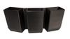 Triple Magazine Pouch (OWB) for Glock 19,17,22,23,27,34,35,26; 9mm and .40 Cal (Double Stack) Magazines, 3 in a Row, Adjustable Belt Loops fit: 1.5 inch, 1.75 inch, and 2 inch Belts view 1
