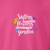 TEEAMORE Sisters Different Flowers from The Same Garden Shirt Women V Neck T-Shirt view 4
