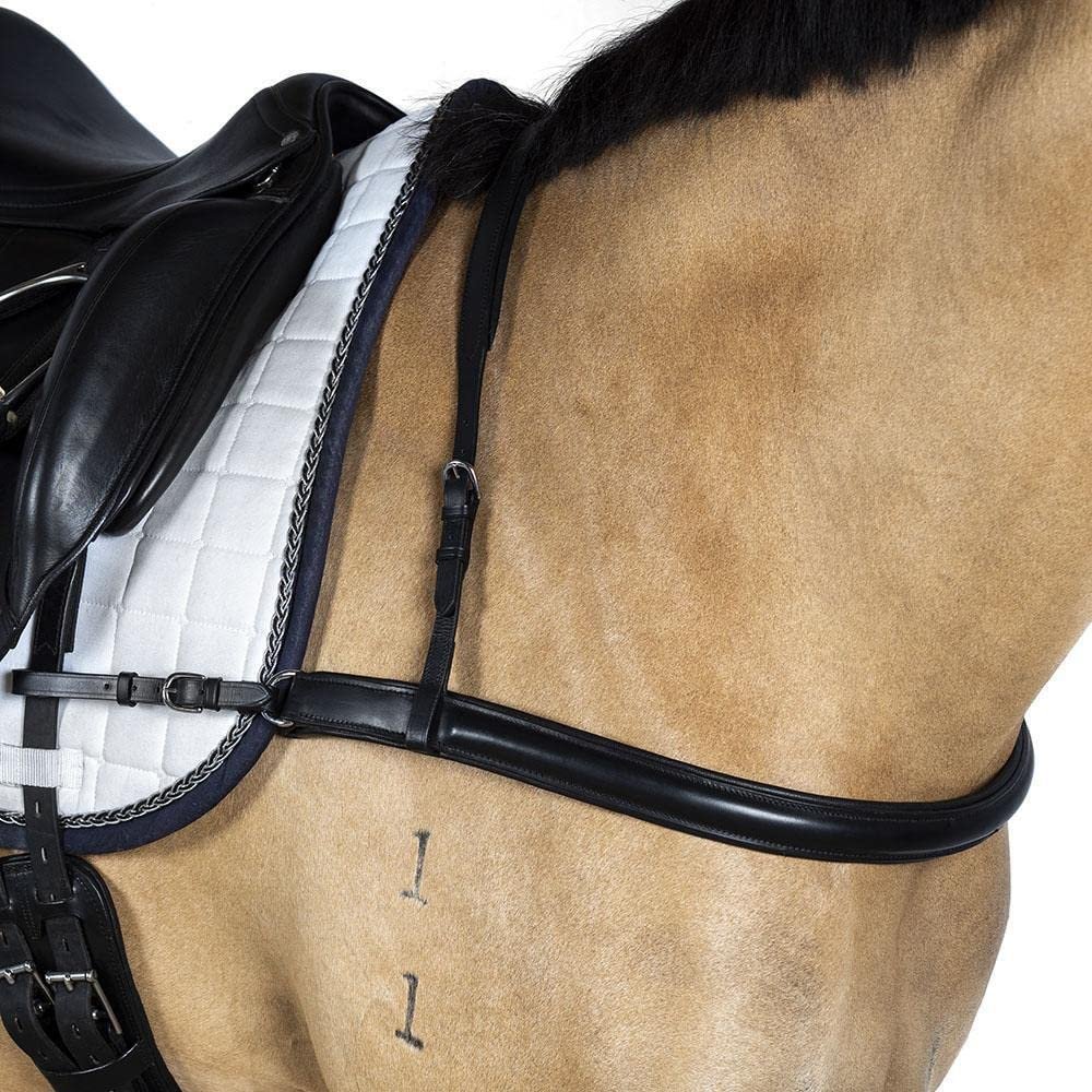 Straight Breastplate Black Oversize