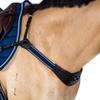 Modified Bridge Breastplate - with Blue and White Elastics Havana Oversize view 4