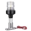 LYCAEA 6 inch 3 Nautical Mile Boat Anchor Light All Around LED Fixed Mount Navigation Light With Stainless Steel Base and Aluminum Tube, 12-24 VDC view 1