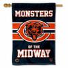 Chicago Bears Monsters of the Midway Double Sided Banner Flag view 1