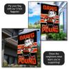 Cleveland Browns Dawg Pound Brownie Double Sided Banner Flag view 4