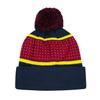 Icon Sports FC Barcelona Beanie Official Barca Soccer Football Team Club Knit Winter Warm Pom Cap Kids Casual Hat for Youth Boys Girls FCB44BN view 2