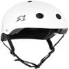S1 Lifer Helmet for Skateboarding, BMX, and Roller Skating - EPS Fusion Foam, CPSC & ASTM Certified - White Gloss X-Large (22.5") view 1