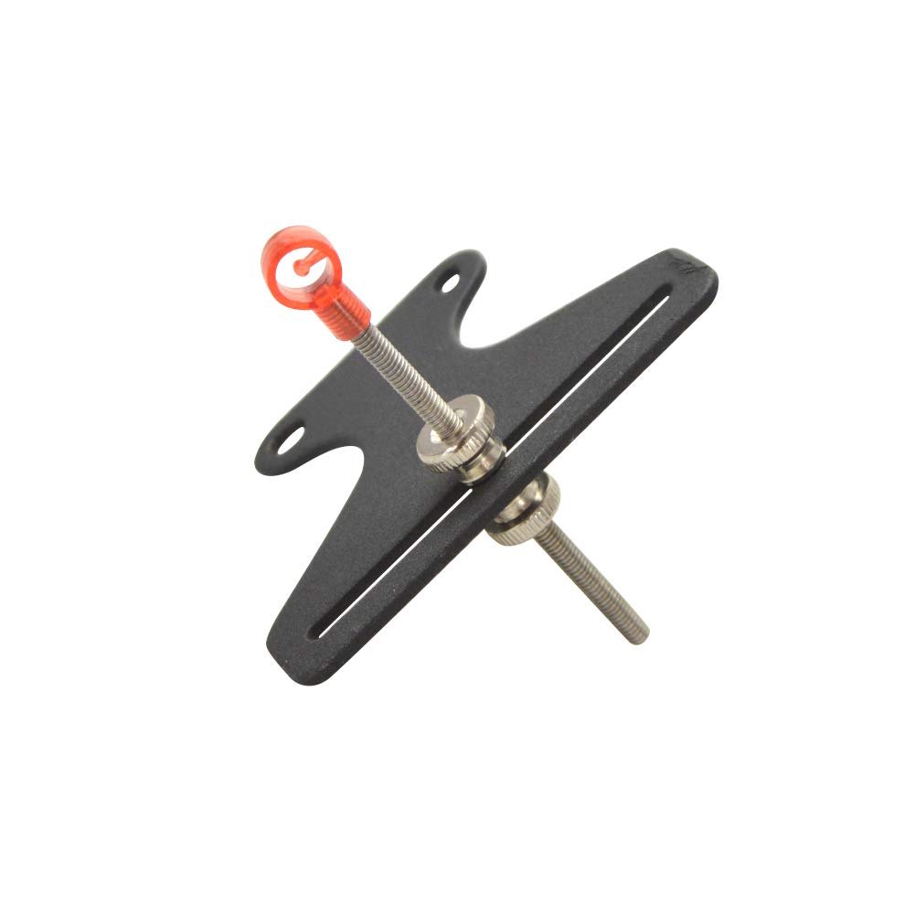 AMEYXGS Archery Single Pin Bow Sight 1Pin Sighting Shooting Sight for Outdoor Hunting Accessory (Black)