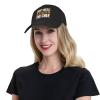 BASTU Don T Mess with The Chef Cooking Baseball Cap for Men Women Dad Hat Classic Adjustable Golf Hats Black view 4