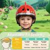 Kids Toddler Bike Helmet, Adjustable and Multi-Sport for Child Infant Baby, 2 Sizes for Age 1-3-5 Years Boys Girls (Red Dinosaur, Small) view 4