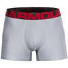 Under Armour mens Tech 3-inch Boxerjock 2-Pack, Mod Gray Light Heather (011)/Jet Gray Light Heather, 4X-Large view 1