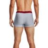 Under Armour mens Tech 3-inch Boxerjock 2-Pack, Mod Gray Light Heather (011)/Jet Gray Light Heather, 4X-Large view 3