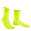 FALKE Unisex BC Impulse Reflective Cycling Socks, Breathable Quick Dry, Mid Calf, Ultra Thin Cushion, Lightweight, Yellow (Lightning 1690), 6.5-8.5, 1 Pair view 3