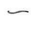 Flexible Fit Equestrian Clear Crystal Mid Wave Gel Browband - Havana Havana Cob view 4