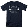 Butler University Official Simple Unisex Adult T-Shirt, Navy, 4X-Large view 1