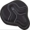 Bell Memory Foam Cruiser Bicycle Seat Pad, Black, one Size view 1