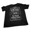 50th Birthday Gift Shirt for Men - Vintage 1976 Top Notch Perfection - Navy-4X view 4