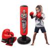 47" Kids Punching Bag with Boxing Gloves  Inflatable Boxing Bag for Boys & Girls, Standing Training Toy for Fitness & Stress Relief view 1