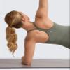CRZ YOGA Seamless Workout Tank Tops for Women Racerback Athletic Camisole Sports Shirts with Built in Bra Dark Green Small view 3