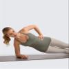 CRZ YOGA Seamless Workout Tank Tops for Women Racerback Athletic Camisole Sports Shirts with Built in Bra Dark Green Small view 4