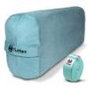 Tumaz Yoga Bolster Set - Rectangular Bolster Pillow for Restorative Yoga, Soft Meditation Pillow with Carry Handle and 8-Feet Strap, Machine Washable Cover view 1