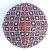 Kufi Men's Unisex Skull Cap Colorful Women's Designer Solid Hat with Hand Embroidered Kufi Caps Knitted Beanie Summer Headwear(Copper, 58) view 2