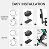 CYCPLUS Bike Speed and Cadence Sensor, Wireless Cycling Speed Sensor Ant+/Bluetooth view 3