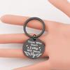 PLITI Skydiver Gifts Those Who Don't Jump Will Never Fly Skydiving Keychain Inspirational Gifts for Men (Don't Jump Fly black) view 3