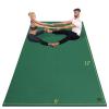 GXMMAT Large Yoga Mat 12'x6'/10'x6'/6'x8'(7mm), Extra Thick Workout Mats for Home Gym Flooring, Ultra Comfortable Non-Slip Quick Resilient Barefoot Wide Exercise Mat for Pilates, Stretching,Meditation view 1