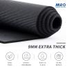 MRO Extra Large Yoga Mat, 12'x6'/9'x6'/7'x5'/6'x4' (9MM) Extra Wide and Thick Exercise Mats for Home Gym Workout, Non-Slip, Soft for Women and Men Fitness, Ideal for Barefoot Yoga, Pilates, stretching view 2