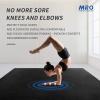 MRO Extra Large Yoga Mat, 12'x6'/9'x6'/7'x5'/6'x4' (9MM) Extra Wide and Thick Exercise Mats for Home Gym Workout, Non-Slip, Soft for Women and Men Fitness, Ideal for Barefoot Yoga, Pilates, stretching view 4