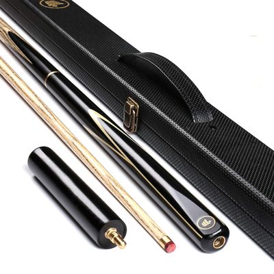 HIOD 57 Inch 19 Oz Pool Cue with 10mm Cue Tips English Handmade Snooker Cue Included Elegant Boxes, Extension Handles,