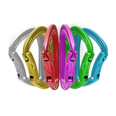 Edelrid Mission Sixpack - Solid Bent Gate