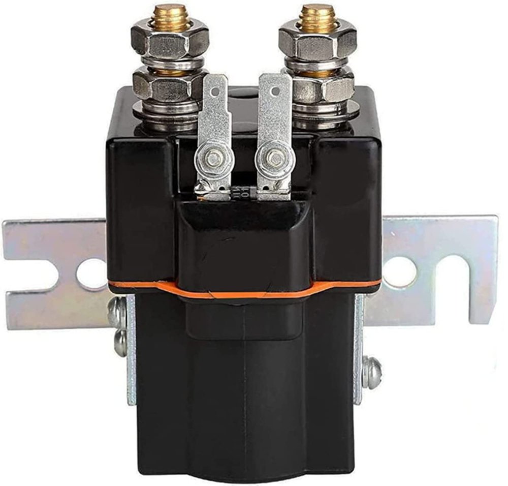 48V Club Car Solenoid, 4 Terminal Solenoid Coil for Club Car 1995-up DS & 2004-2008 Precedent Electric Golf Cart, Golf Cart Coil Solenoid 101908701 102774701