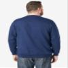 KingSize Men's Big & Tall Fleece Crewneck Sweatshirt - 5XL, Heather Midnight Teal view 2