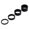 Headset Spacer Aluminum Alloy Stem Headset Spacer Fit 5mm/10mm/15mm/20mm Compatible with Road Bike(Black) view 4