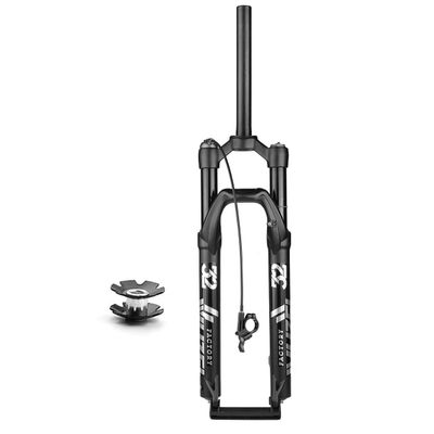 LvTu Fork 26/27.5/29 Inch, 1-1/8" Alloy Straight Air Supension Forks Bike Accessories Shock with Expander Plug (Color : Remote Lockout, Size : 29 inches)