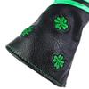 Yajun Golf Clover Headcovers Driver Fairway Woods Hybrid Protector Set No 1 3 5 UT Golf Waterproof Accessories 4pcs,White view 4