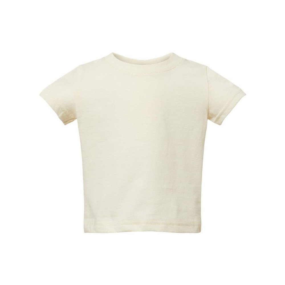 RABBIT SKINS Infant Fine Jersey T-Shirt 12MOS Natural