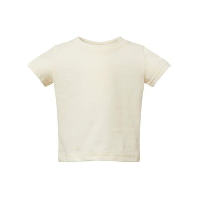RABBIT SKINS Infant Fine Jersey T-Shirt 18MOS Natural