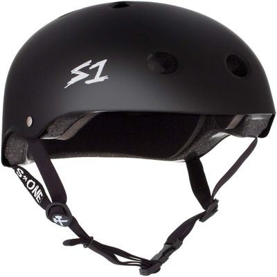 S1 Lifer Helmet for Skateboarding, BMX, and Roller Skating - EPS Fusion Foam, CPSC & ASTM Certified - Black Matte X-Small (20.5")