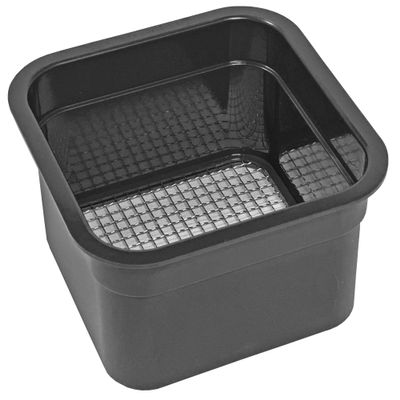 Sluice Fox mini Classifier Screen Gold panning Kits, Stainless Steel Screen mesh sifting Sieve Prospecting and gem Sorting; Shark Tooth sift Sifter #04 Mesh Screen (16 Holes per sq.in.) Black